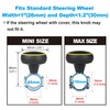 Hypersonic Steering Wheel Spinner Knob - Compatible with Standard Steering