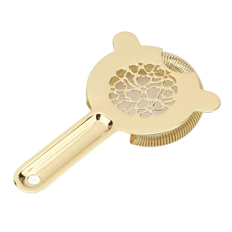 Cocktail Strainer Stainless Steel Gorgeous Glossy Bartending Ice Strainer for