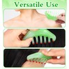 ValueBargain Scalp Massage Comb, 3 Pieces Gua Sha Tool for
