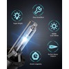 Nilight D4S HID Bulbs, 6000K Diamond White D4S Replacement Super