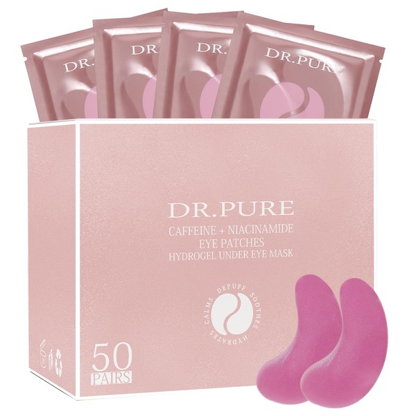 Chameleon Gel Polish Under Eye Patches for Dark Circles: Caffeine