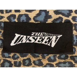 The Unseen Logo DIY Patch- Punk Crust Black Flag Leftover Crack Oi