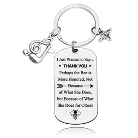 Music Gifts Keyring Musician Music Lover Gift Music Notes Keyring Appreciation Gifts for Music Teacher Student Musicians Music Guitar Lover Piano Player Graduation Anniversary Retirement Birthday Gift