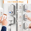 Probrico Smart Keyless Entry Door Lock Deadbolt,Front Door Handleset with