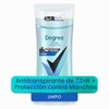 Degree Antitranspirante Mujeres Protege Manchas Desodorante Pure Clean Onzas Paquete