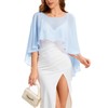 Bbonlinedress Chiffon Capes Women's Summer Soft Capelets Lightweight Cloths Wraps