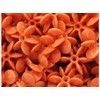 BeadTin Coral Opaque 25mm Sunburst Plastic Craft Beads (80pcs)