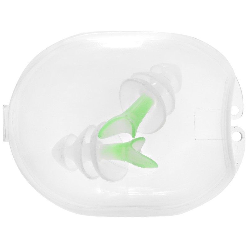 arena Earplug Pro, Clear / Lime
