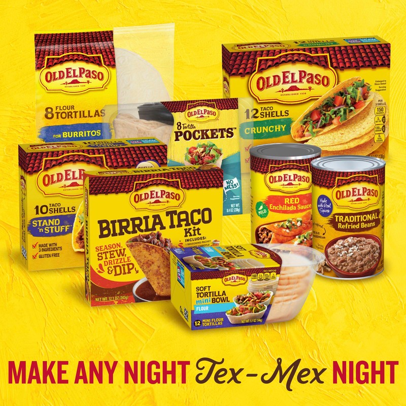 Old El Paso Tortilla Pockets Dinner Kit, 12.4 oz