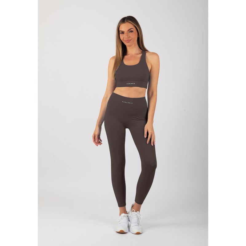 Carlheim Women's Serenita Active Collection X-Back Sports Bra, Light Plum