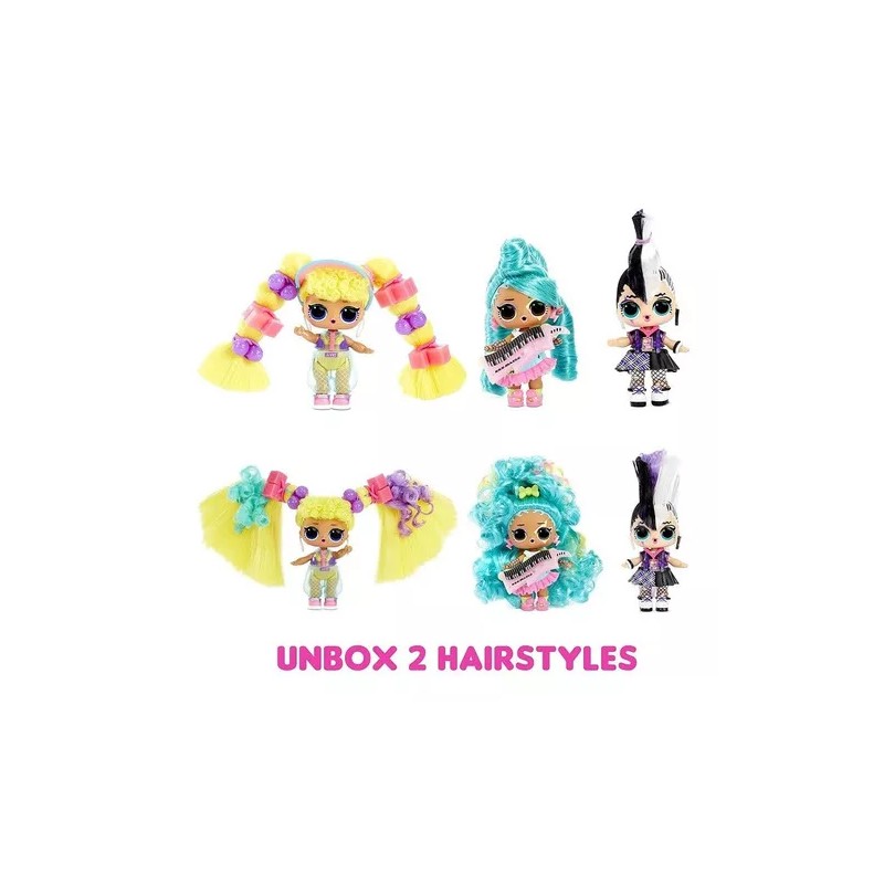 L.O.L. Surprise! Muñeca Lol Surprise Remix Hair Flip +15 Sorpresas