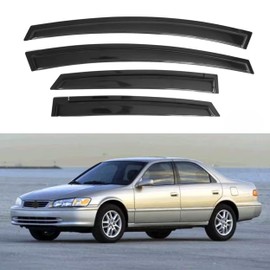 IG Window Visors Fit for 1997-2001 Toyota Camry, Out-Channel Rain Guards Vent Wind Deflectors 4PC, Car Accessories for 97-01 Camry