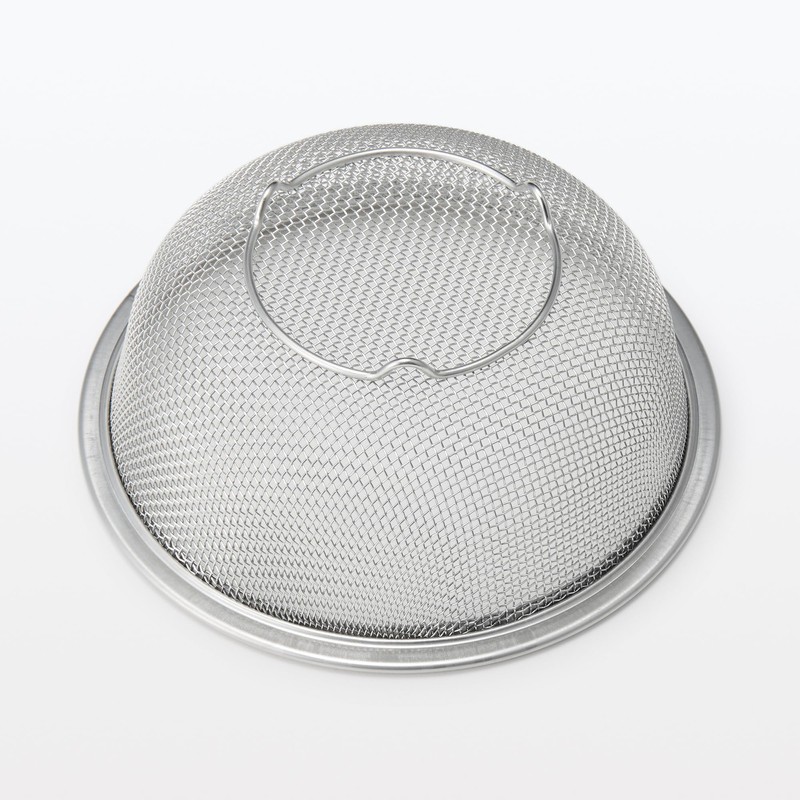 MUJI 84376269 Stainless Steel Mesh Colander XS Silver