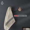 JQK Bathroom Towel Hook Champagne Bronze, Coat Robe Clothes Hook