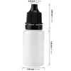 KOHAND 200 PCS 10ML Plastic Dropper Bottles, Squeezable Dropper Bottles