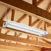 Maxxima 4 ft. Utility LED Shop Light Fixture, 40W, Linkable,