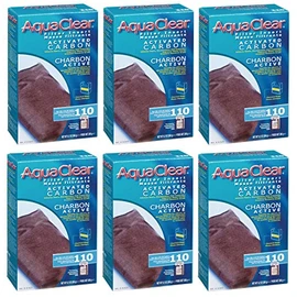 (6 Pack) Aquaclear 110 Activated Carbon Insert