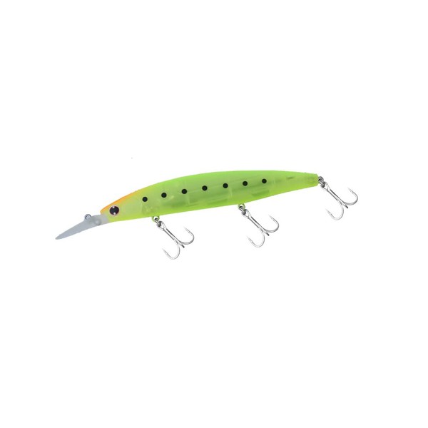 DAIWA Shoreline Shiner Z Set Upper 125SDR Matte Transparent Chart