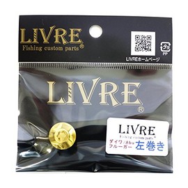 LIVRE Lure Parts Handle Nut Kaken G Daiwa Left Repair Parts