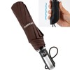 TradMall Travel Umbrella Windproof with 56 Inches Large Canopy Reinforced