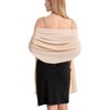 Yetoun Elegant Shawls and Wraps for Evening Dresses Chiffon Scarf