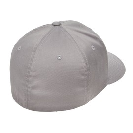 Flexfit 6277 Wooly Combed Twill Cap - Large/XLarge (Silver)
