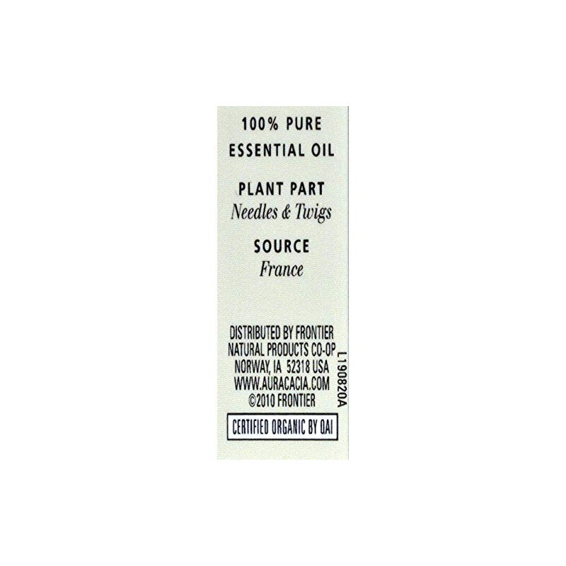 Aura Cacia Aromatherapy 100% Organic Essential Oil, Pine - 0.25