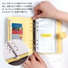 TVETE Money Binder Magnetic Closure Loose Leaf Wallet A6 Binder