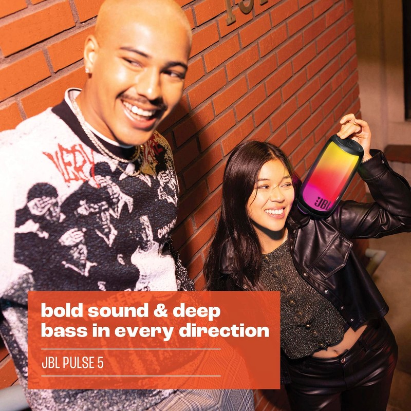 JBL Pulse 5 Portable Bluetooth Speaker with Dazzling Light Show