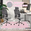 yueyaer Office Chair Mat for Hardwood/Tile Floor, 36"x48"Desk Chair Mat