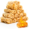 MAQIHAN 15PCS Quick Ignite Fire Starter - Fire Starter Rolls