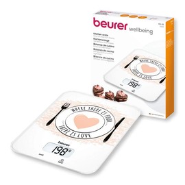 Beurer KS 19 slate kitchen scale, glass