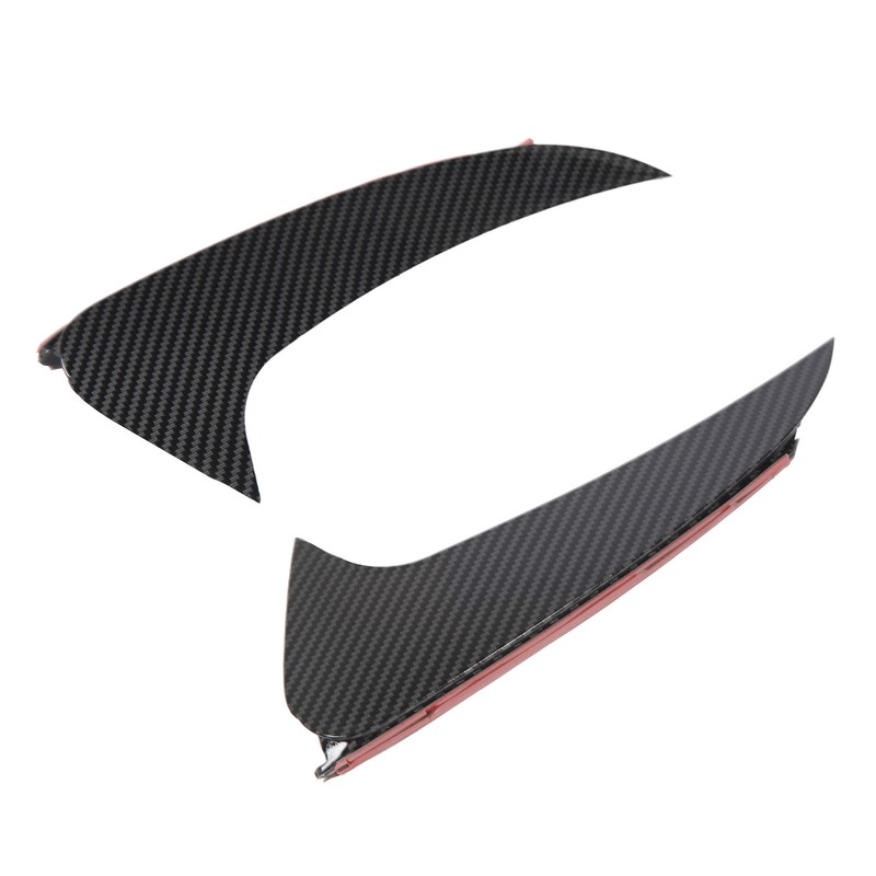 2 Pcs Rear Bumper Spoiler Air Vent Cover Lower Air