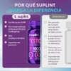 Testo Suplemento Hombre Ácido Aspártico Fenogreco Arginina Zinc Vegano Gluten