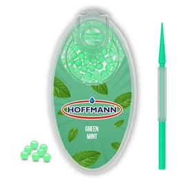 Hoffmann - Premium Aroma Capsules Green Mint | DIY Click Filter Balls | 100 Balls