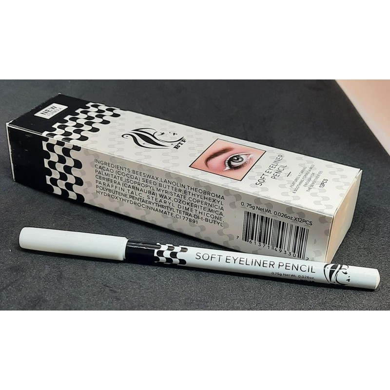 BTF White Eyeliner for Skin Marking,White Eye Eyeliner,Make Up Pencil,Waterproof,