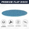 Shineboc 48PCS Flap Discs, Quick Change Sanding Discs 2 Inch