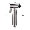 Handheld Bidet Sprayer for Toilet - Brushed Nickel & Stainless