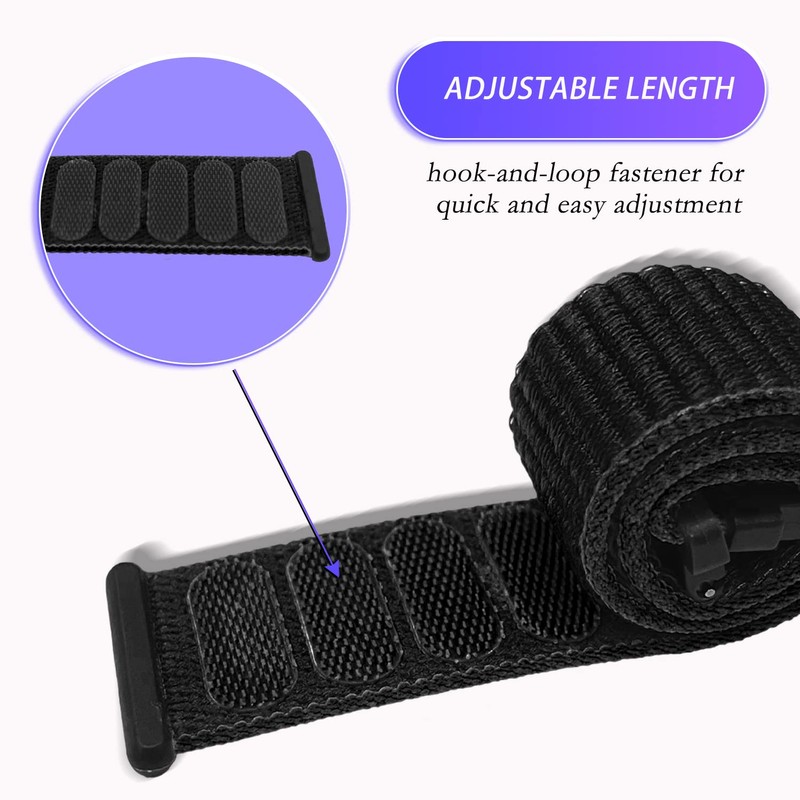 CeiBand Strap for 22 mm, 20 mm, 18 mm, nylon