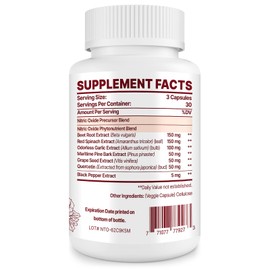 Zdoroviye Nitric Oxide Supplement for Men (1 Bottle)