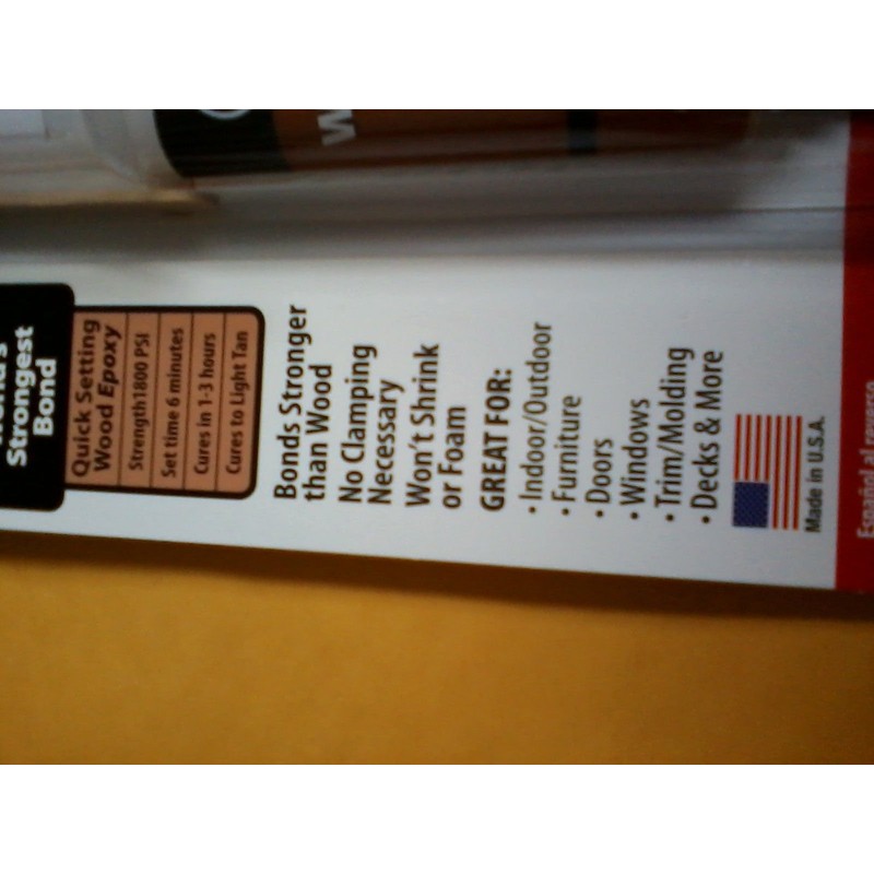 J-B Weld WOODWELD Syringe