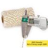 G2PLUS White Gold String - 2MM 328ft Bakers Twine for