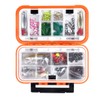 Tackle Box, RoadLoo Plastic Tackle Box, Clear Hooks, Fishingtackle, Waterproof,