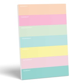 Daily Planner by Sweetzer & Orange - Undated 2022 Planner – Colorblock Magnetic Weekly Planner and Day Planner Notepad - Mon to Sun Agenda and Organizer Planners for College Student, Office or Home