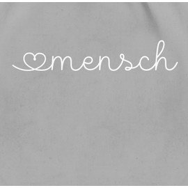 Shirtracer - Gym Bag Backpack - Valentine's Day Bags - Heart Man Favourite Person - Gift Best Friend Gifts Women Men Small Gifts, 04 Light Grey, Unit size