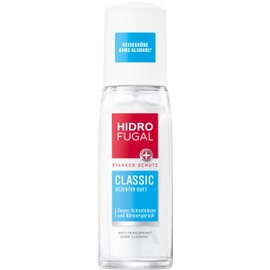 Hidrofugal CLASSIC Zerstäuber, starker Antitranspirant Schutz mit Mineralien und dezentem Duft, Deo ohne Ethylalkohol für zuverlässigen Schutz (75 ml)