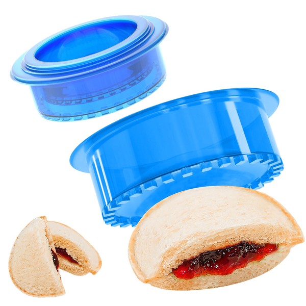 HiYZ Sandwich Cutter and Sealer, 5 PCS Decruster Sandwich Maker,Peanut