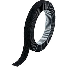 Trusco MKT-4015-BK Magic Band Fastening Tape, Double-Sided, 1.6 inches (40 mm) x 4.9 ft. (1.5 m), Black