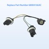 68004166AC Tail Light Socket Wiring Harness Fit for Jeep Wrangler