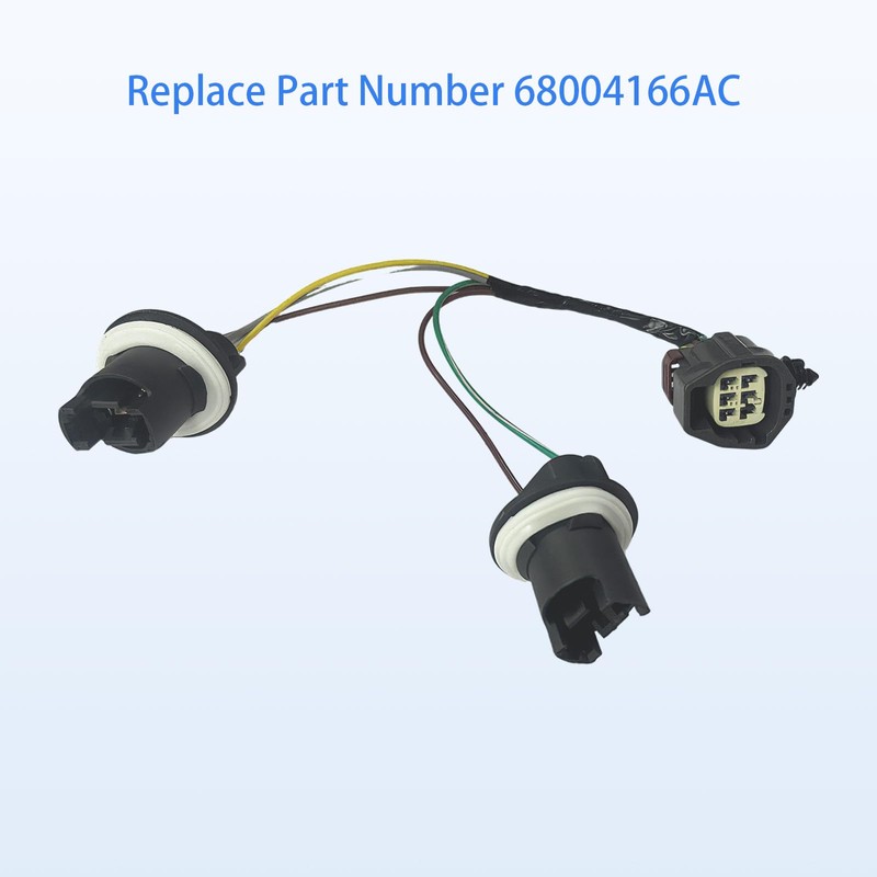 68004166AC Tail Light Socket Wiring Harness Fit for Jeep Wrangler